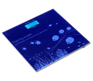 دقة إلكترونيّ غرفة حمّام backlight scales نحيل مع lcd اللون الأزرق