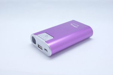 كاميرا رقمية معدن USB البنك المحمولة السلطة بطارية 6600mAh مع الشعلة الصمام
