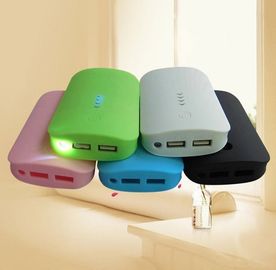 بطارية 6600mAh قابلة للشحن USB ليثيوم أيون قوة البنك لفون / سامسونج / نوكيا