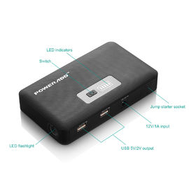 موبايل بطارية احتياطية كاتب شاحن 7800MAH سيارة السريع مع مصباح يدوي LED