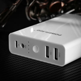 مدمج خارجي أوسب قوة بنك 10400MAH، لي - أيون قوة بنك ل سمارتفون