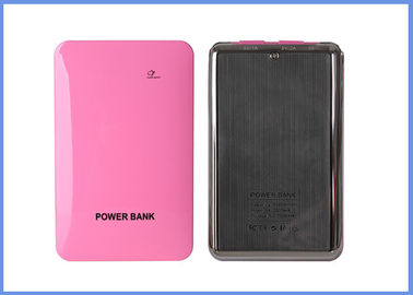 الهاتف المحمول ليثيوم بوليمر بطارية قوية قوة البنك 8000mAh عمر مع اللمس مفتاح