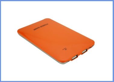 الهاتف المحمول ليثيوم بوليمر بطارية قوية قوة البنك 8000mAh عمر مع اللمس مفتاح