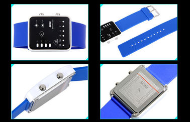 قرنفليّ سليكوون led Digital wristwatch el backlight ساعة ثنائيّ مزدوج