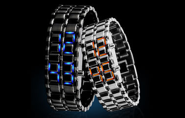 Skmei رجل حديد Samurai حمّم بركانيّة led ساعة, led Digital wristwatch