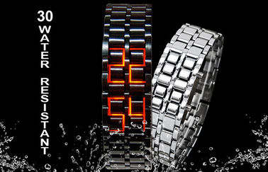 Skmei رجل حديد Samurai حمّم بركانيّة led ساعة, led Digital wristwatch