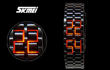 Skmei رجل حديد Samurai حمّم بركانيّة led ساعة, led Digital wristwatch