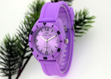 39MM × 39 مم في سن المراهقة اليابان حركة الكوارتز ووتش مع الشريط سيليكون