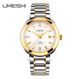الراقية الفولاذ المقاوم للصدأ حالة QuartzWatch والشريط الصلب النظارات ووتش المعصم لذكر
