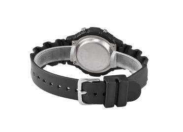 صامد للصدمات pu شريط multifunction مسيك رياضة ساعة لرجل